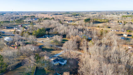 Huntsville alabama Aerial Photo, charity lane renovated home, wooded lot, Realtor John Wesley Brooks, Top Real Estate For Sale
